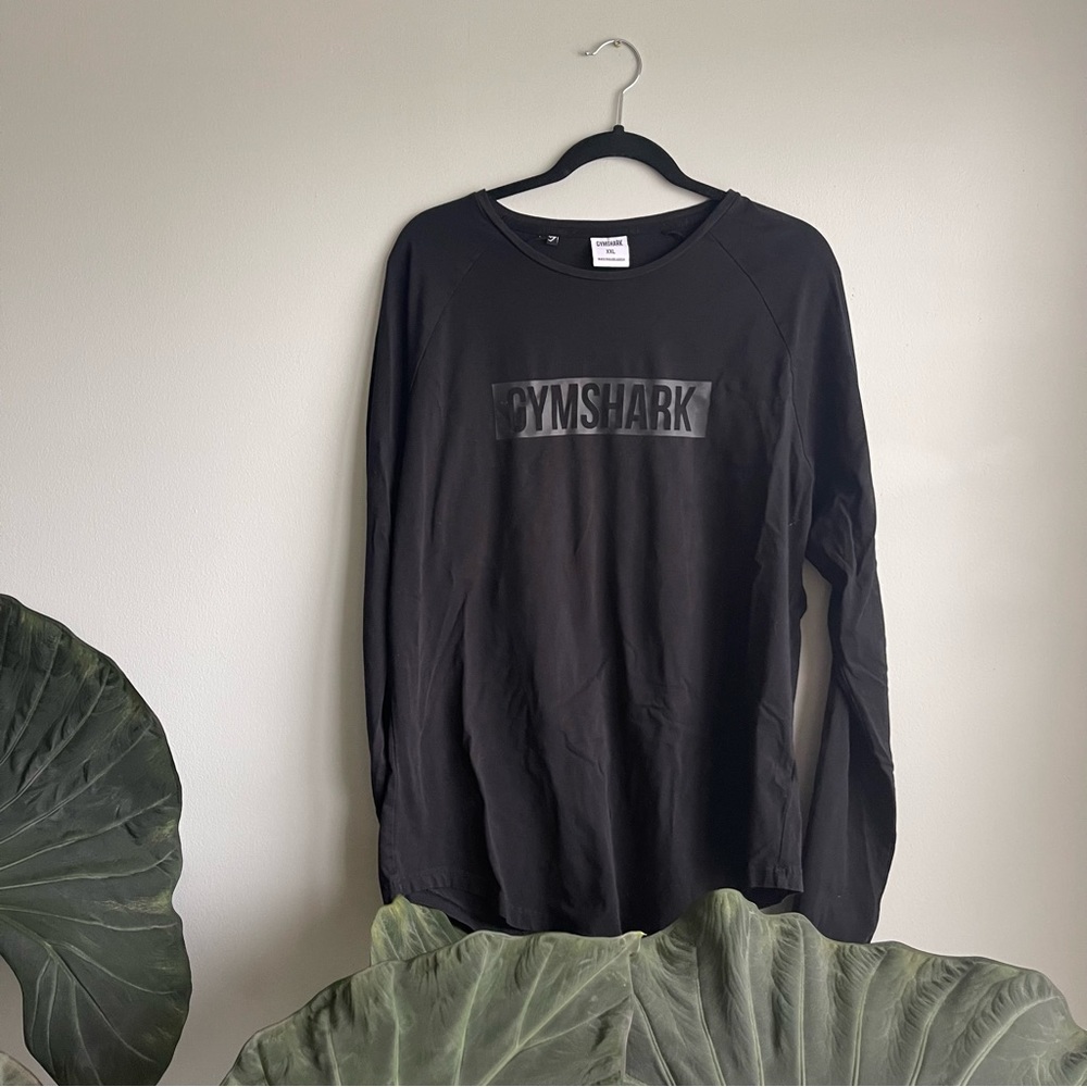 Black Long sleeve Gymshark T-shirt XXL